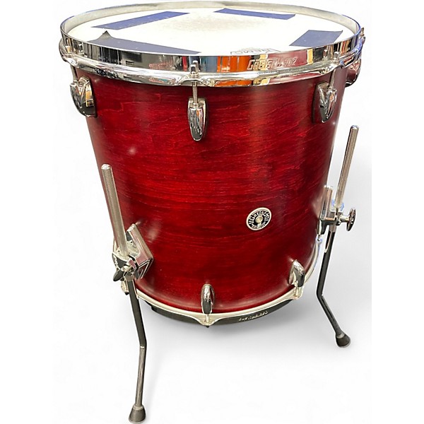 Used Gretsch Drums 3 Piece Brooklyn Series Satin Cherry Stain Drum Kit