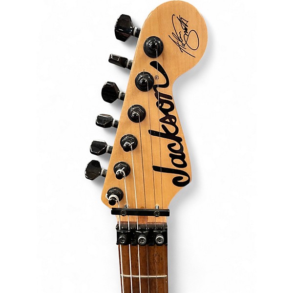 Used Jackson Adrian Smith Signature White Solid Body Electric Guitar