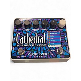 Used Electro-Harmonix Cathedral Stereo Reverb Effect Pedal