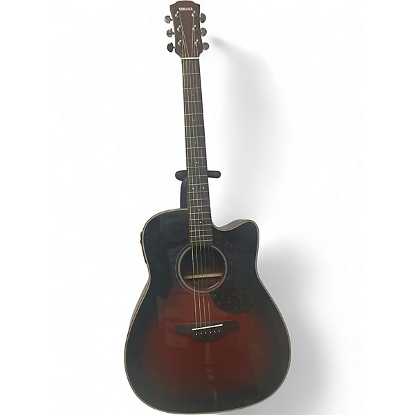 Used Yamaha A1R Tobacco Sunburst Acoustic Electric Guitar