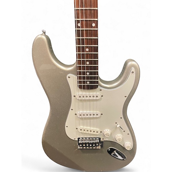Used Crestwood S STYLE  Inca Silver Solid Body Electric Guitar