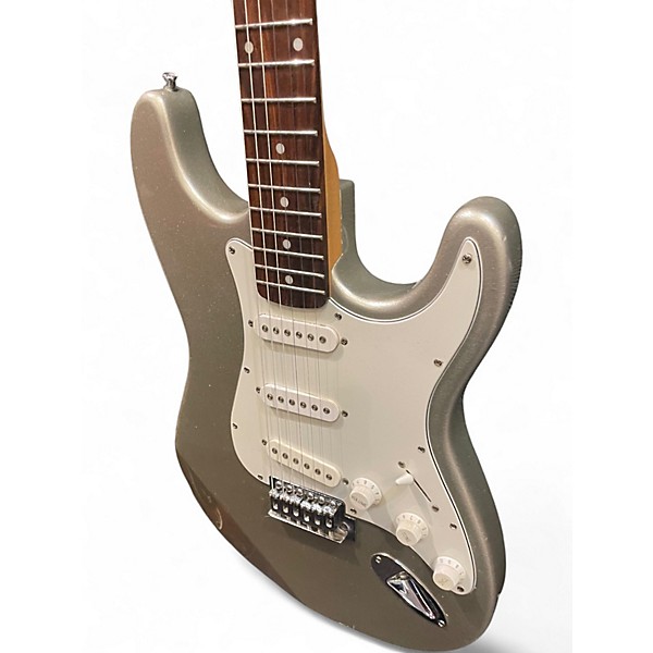 Used Crestwood S STYLE  Inca Silver Solid Body Electric Guitar