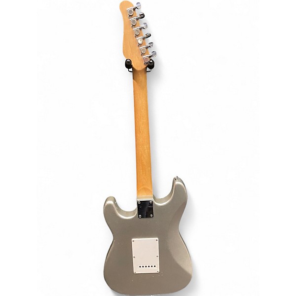 Used Crestwood S STYLE  Inca Silver Solid Body Electric Guitar