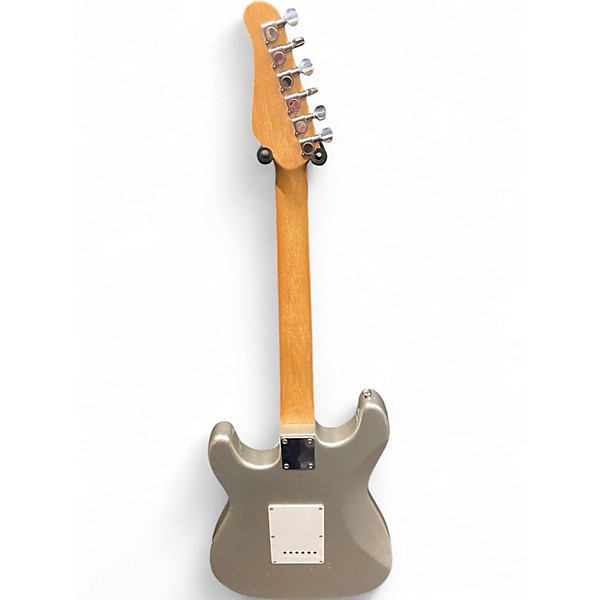 Used Crestwood S STYLE  Inca Silver Solid Body Electric Guitar