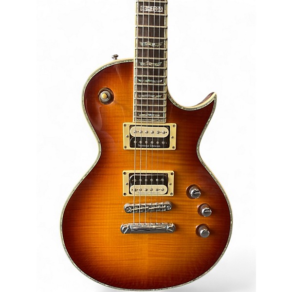 Used ESP LTD EC1000 2 Color Sunburst Solid Body Electric Guitar
