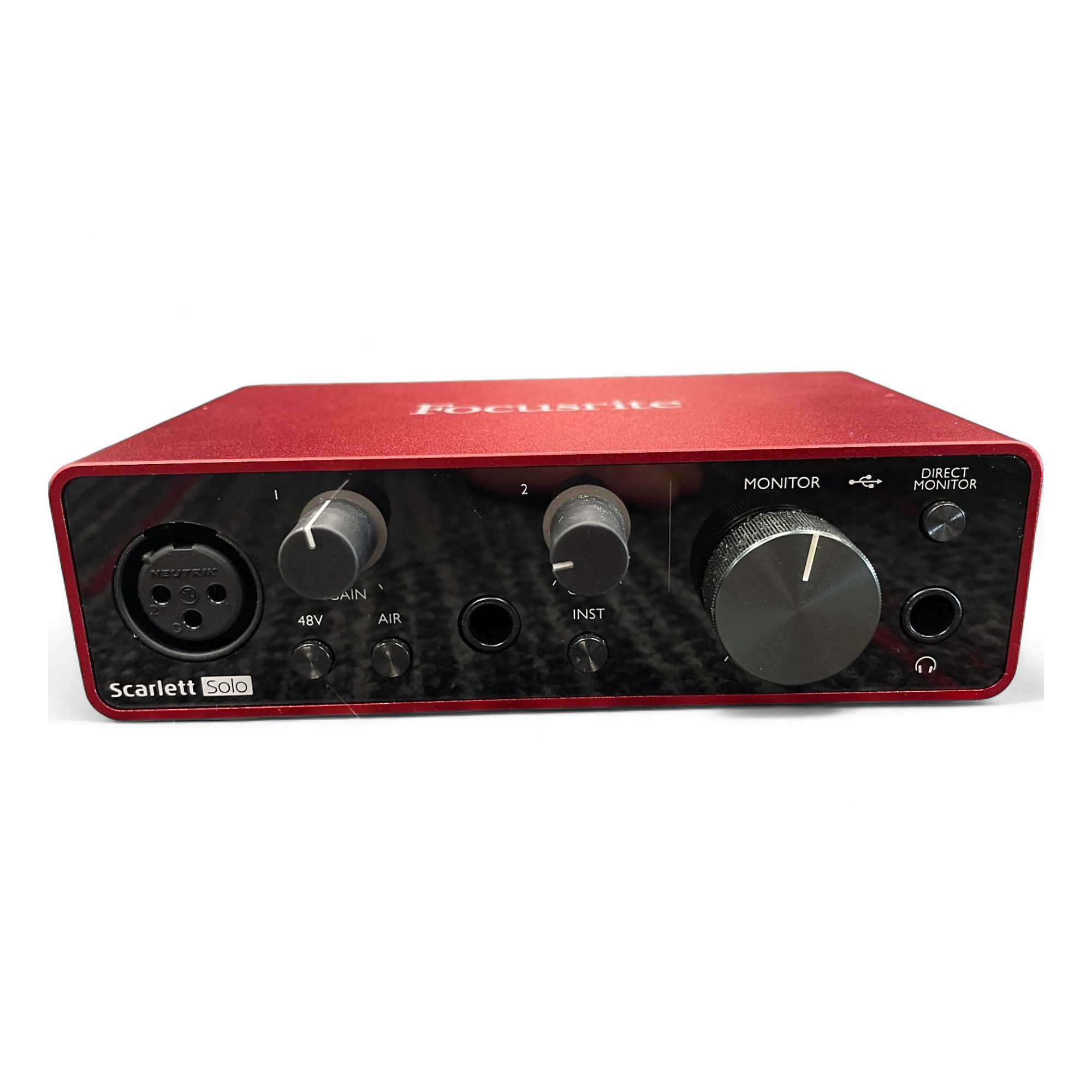 Used Focusrite Scarlett Solo Gen 3 Audio Interface | Guitar