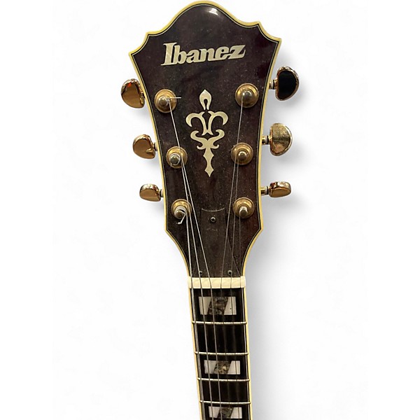Used Ibanez AF151 Aged Whiskey Burst Hollow Body Electric Guitar