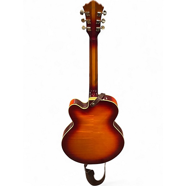 1点物⭕️お安く!◎Custom Vintage Fabric◎AR 9.75 Used Ibanez AF151 Aged Whiskey Burst Hollow Body Electric