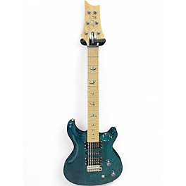 Used PRS se swamp ash special iri blue Solid Body Electric Guitar