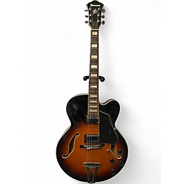 Used Ibanez AFS75T Artcore Tobacco Burst Hollow Body Electric Guitar