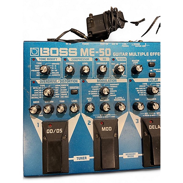 Used BOSS ME50 Guitar Multi Effect Processor | Guitar Center