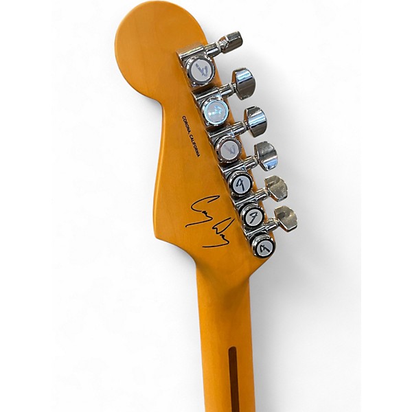 Used Fender Cory Wong Stratocaster Sapphire Blue Trans Solid Body Electric Guitar