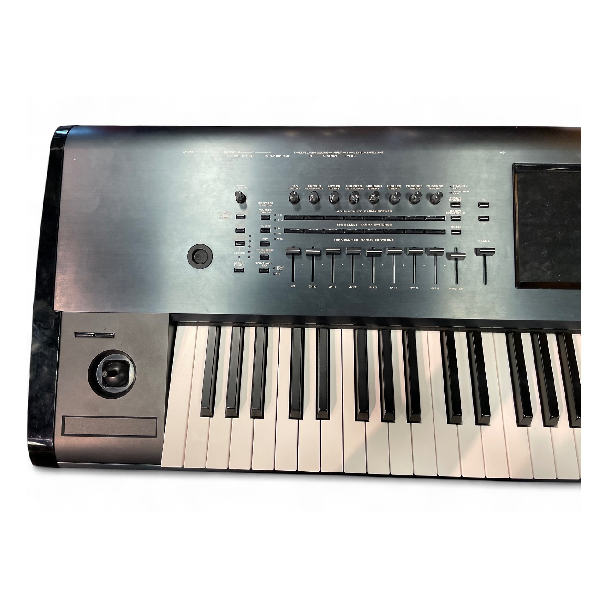 X KRONOS KORG 73鍵盤　中古ジャンク品 Music Evolution - Keyboard Workstation 73-Key 73 Kronos Korg 鍵盤楽器