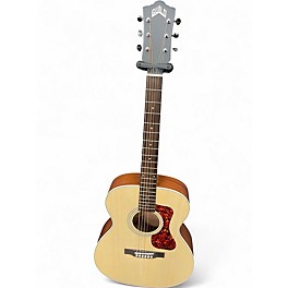 Used Guild OM240E Natural Acoustic Electric Guitar
