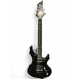 Used Ltd F-10 Black Solid Body Electric Guitar