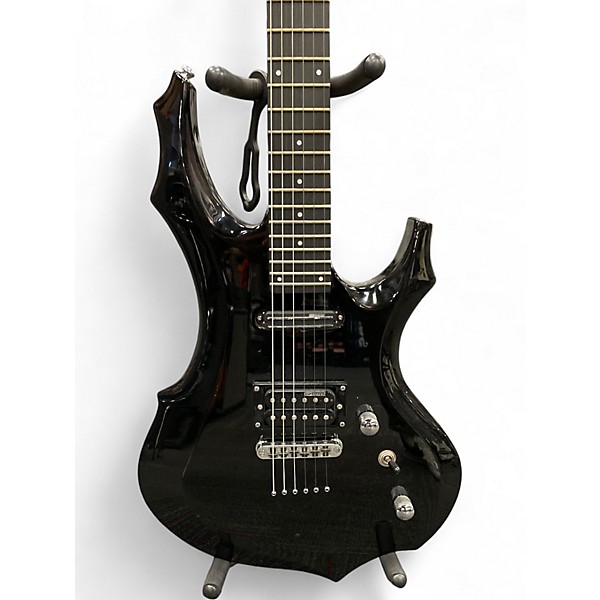 Used Ltd F-10 Black Solid Body Electric Guitar