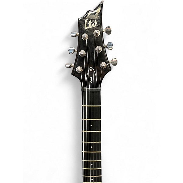 Used Ltd F-10 Black Solid Body Electric Guitar