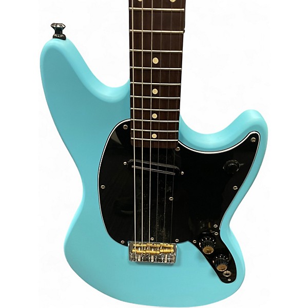 Used Eastwood WARREN ELLIS SIGNATURE Sonic Blue Solid Body Electric Guitar