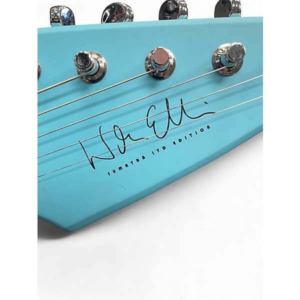 Used Eastwood WARREN ELLIS SIGNATURE Sonic Blue Solid Body Electric Guitar