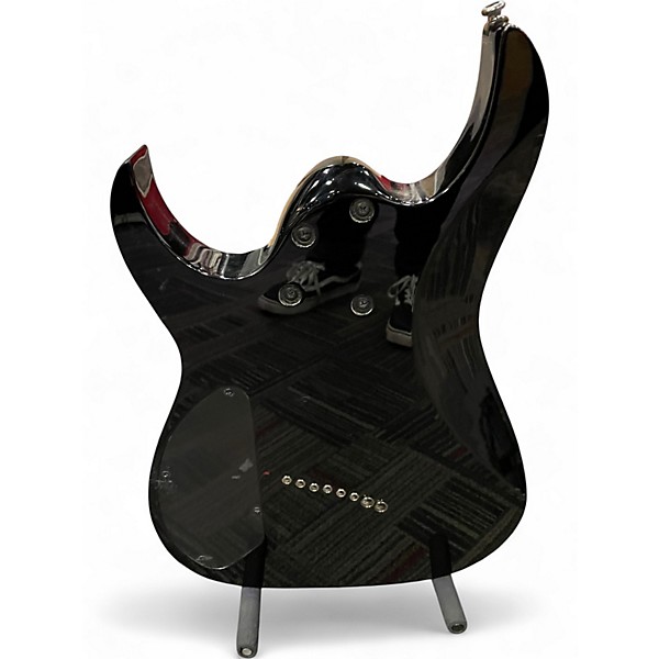 Used Ibanez RGMS8 Black Solid Body Electric Guitar