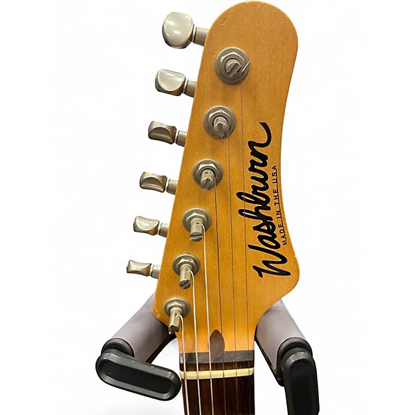 Used Washburn USA MG90 natural Solid Body Electric Guitar