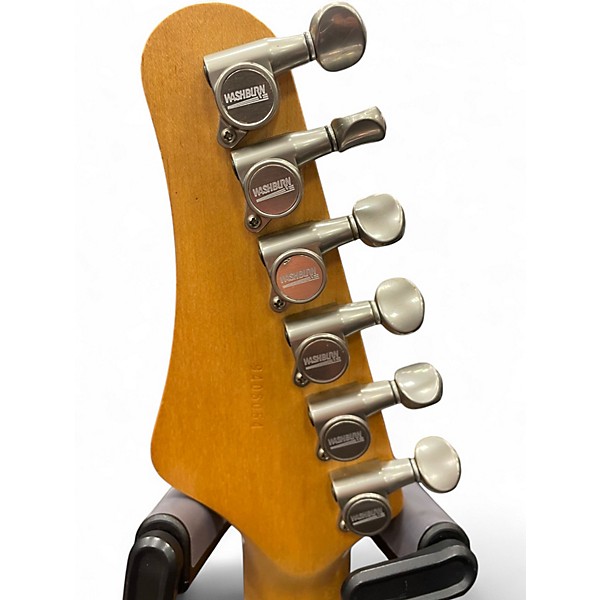 Used Washburn USA MG90 natural Solid Body Electric Guitar