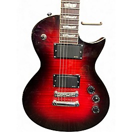 Used ESP LTD EC256 Red to Black Fade Solid Body Electric Guitar