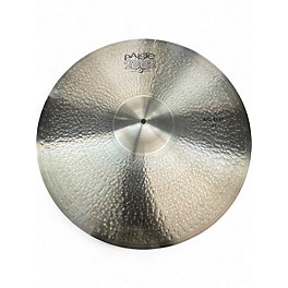Used Paiste 24in 2002 BIG BLACK BEAT 24IN Cymbal