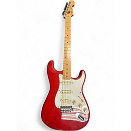 Used Squier MIJ Stratocaster Torino Red Solid Body Electric Guitar