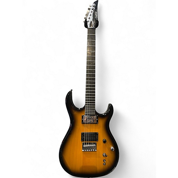 Used Cravin DC127 Vintage Sunburst Solid Body Electric Guitar