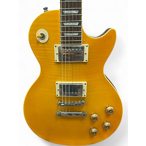 ギター Epiphone Les Paul Standard LEMON DROP Epiphone 1959 Les Paul Standard Aged Lemon Burst review – a