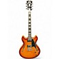 Used 2024 D'Angelico Premier Series DC Iced Tea Hollow Body Electric Guitar thumbnail