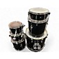 Used Pearl 6 Piece Export Black Drum Kit thumbnail