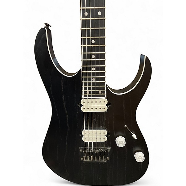 Used Ibanez RGR652AHBF Black Solid Body Electric Guitar