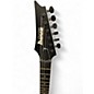 Used Ibanez RGR652AHBF Black Solid Body Electric Guitar