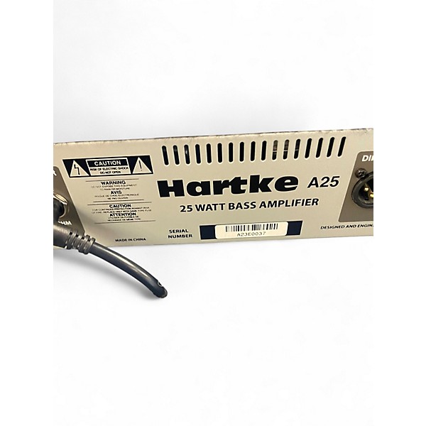 Used Hartke A25 25W 1x8 Bass Combo Amp