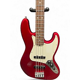 Used Fender American Professional Jazz Bass Candy Apple Red Electric Bass Guitar