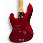 Used Fender American Professional Jazz Bass Candy Apple Red Electric Bass Guitar