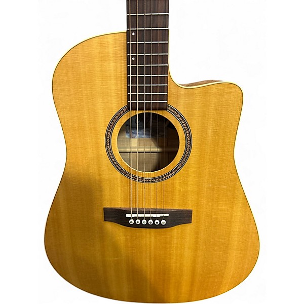 Used Seagull Artist cameo cw Natural Acoustic Guitar