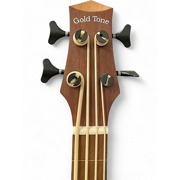 Used Gold Tone MicroBass Natural Acoustic Bass Guitar
