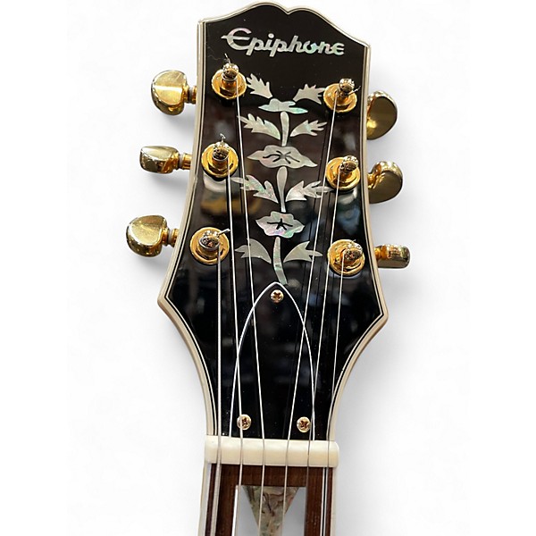 Used Epiphone Sheraton Blonde Hollow Body Electric Guitar