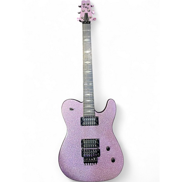 Used Gmp PAWN SHOP FLOYD ROSE PURPLE FLAKE Solid Body Electric Guitar