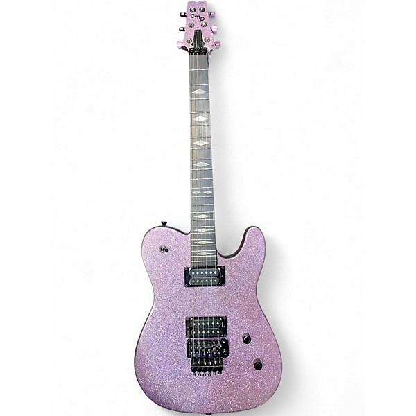 Used Gmp PAWN SHOP FLOYD ROSE PURPLE FLAKE Solid Body Electric Guitar