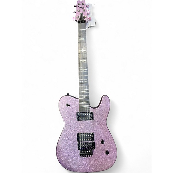 Used Gmp PAWN SHOP FLOYD ROSE PURPLE FLAKE Solid Body Electric Guitar