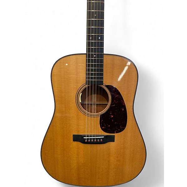 Used Martin D-18E MODERN DELUXE NATURAL Acoustic Electric Guitar