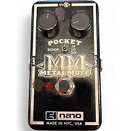 Used Electro-Harmonix Nano Pocket Metal Muff Distortion Effect Pedal