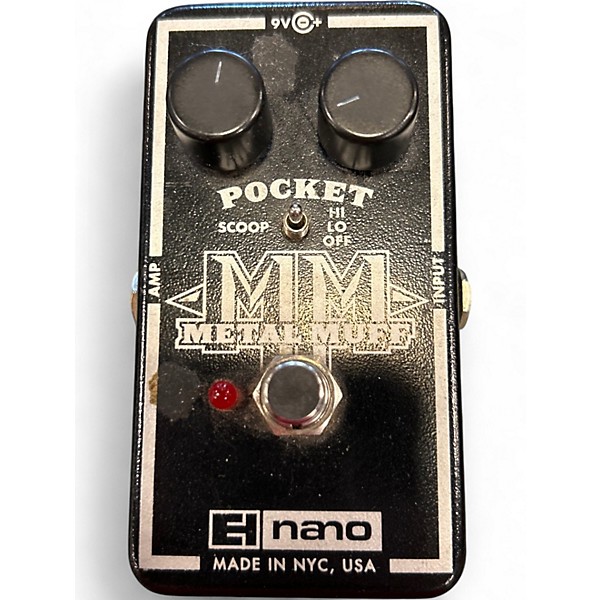 Used Electro-Harmonix Nano Pocket Metal Muff Distortion Effect Pedal