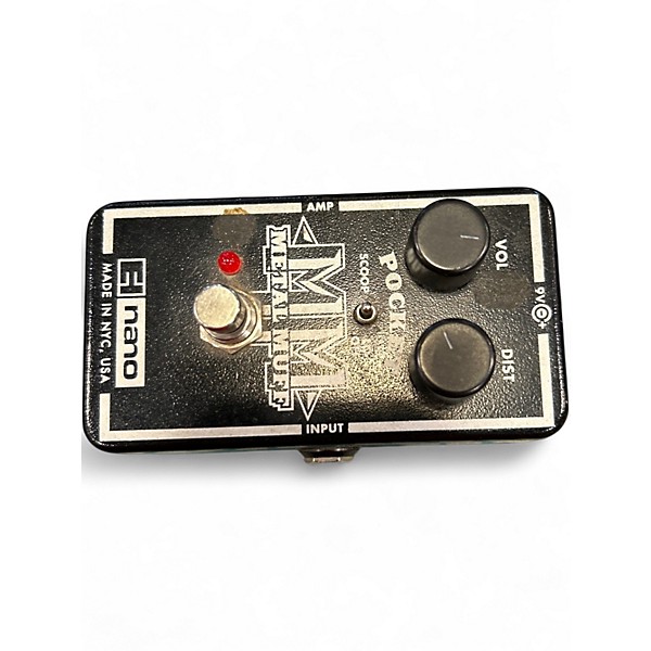 Used Electro-Harmonix Nano Pocket Metal Muff Distortion Effect Pedal