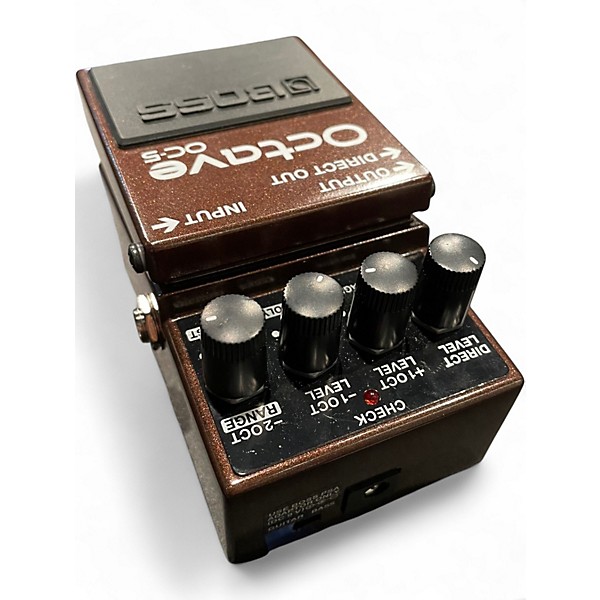 Used BOSS Octave OC5 Effect Pedal