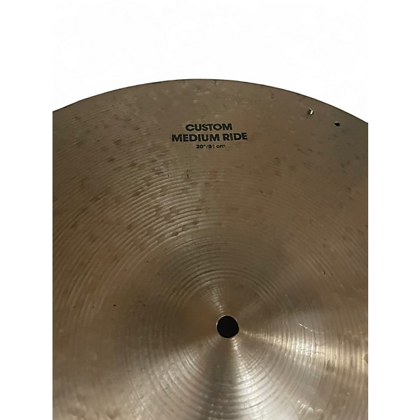 Used Zildjian 20in K Custom Medium Ride Cymbal